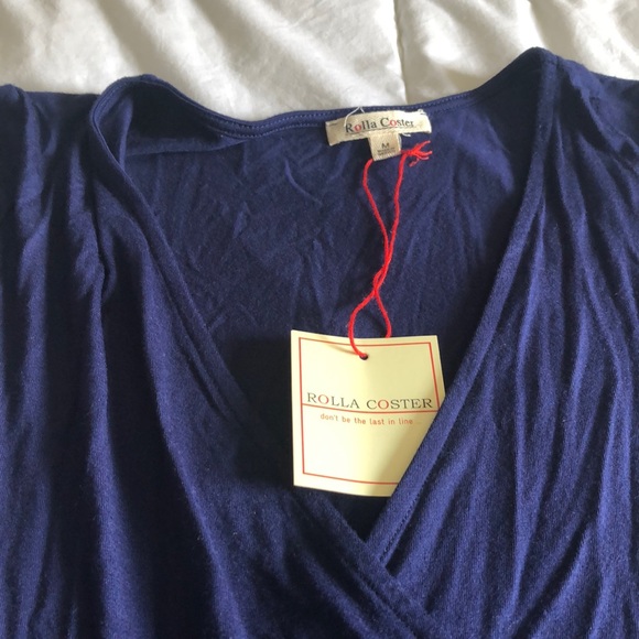 3 for $25 Rolla Coaster size M wrap dress. NWT - Picture 4 of 5